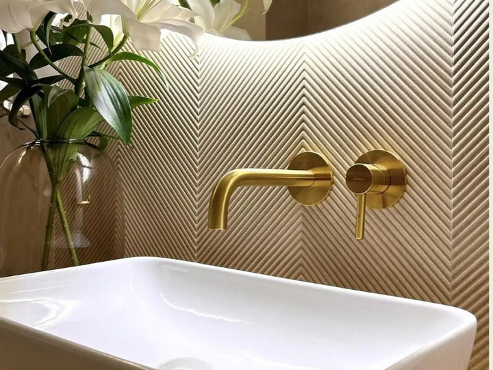 Bathroom Sink Faucet, Wall Mount Faucet, Vintage Faucet - bohoprime