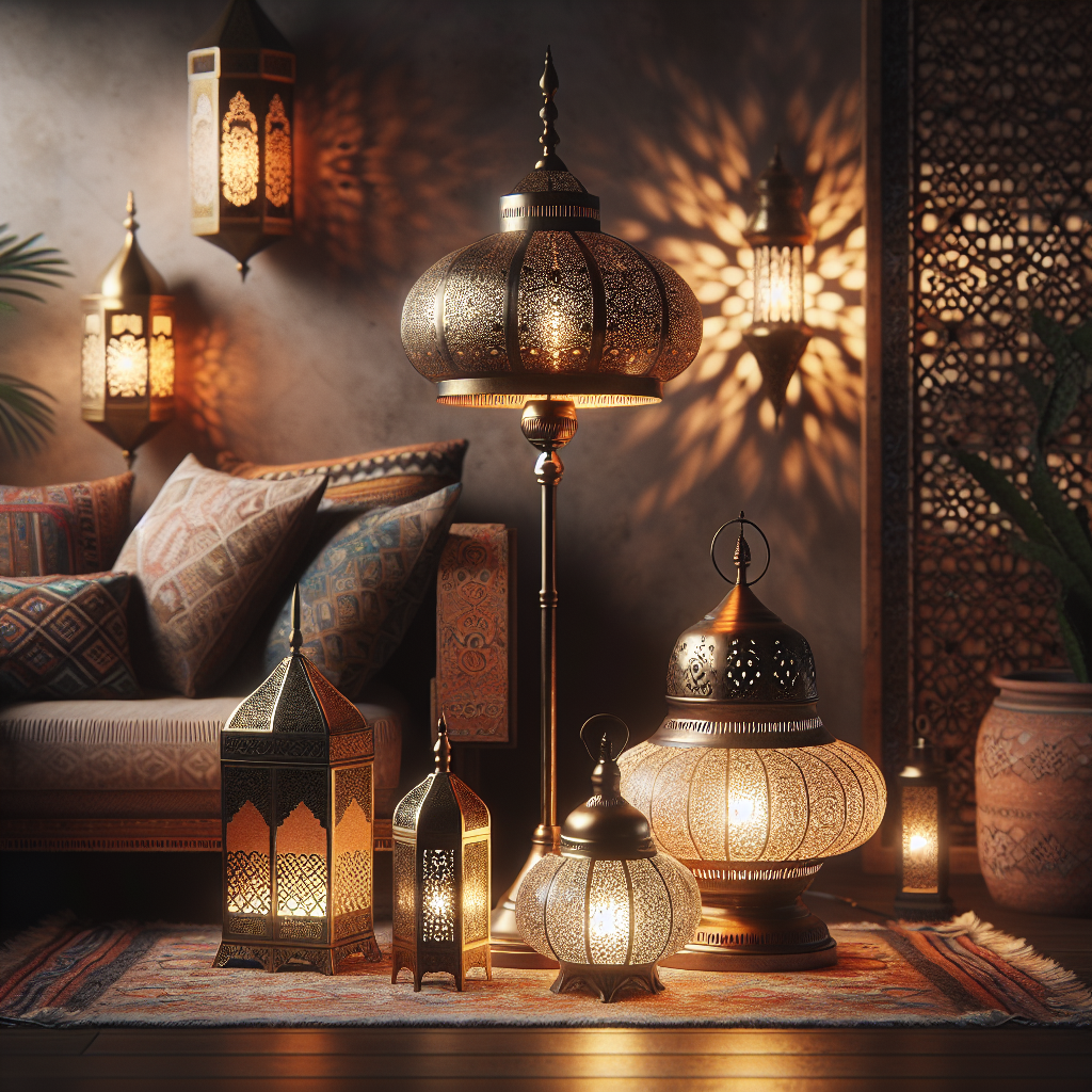 Bohemian Nights: Moroccan Floor Lamps to Enchant Your Home