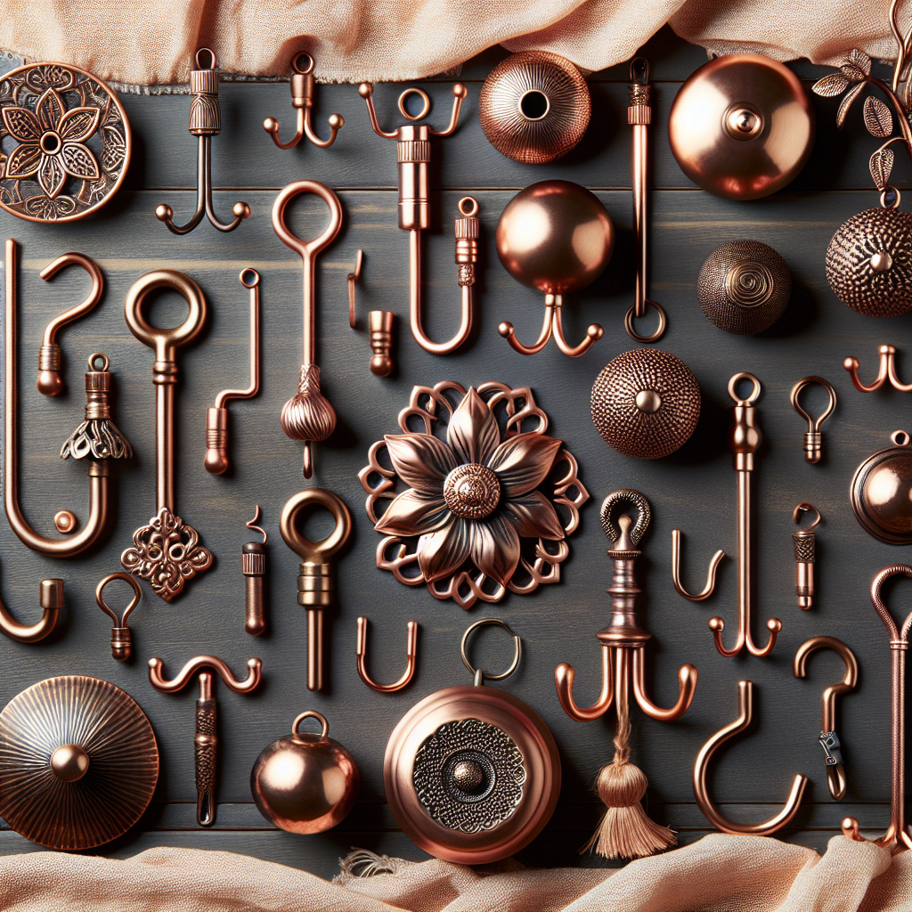 Copper Charm: Stylish Hooks to Elevate Every Room