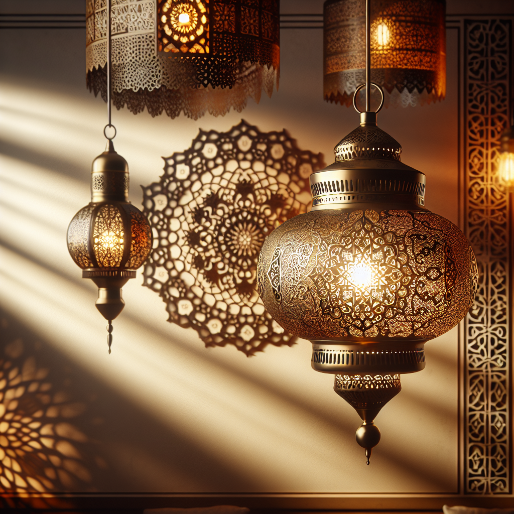 Bohemian Glow: Moroccan Light Fixtures for Magical Interiors