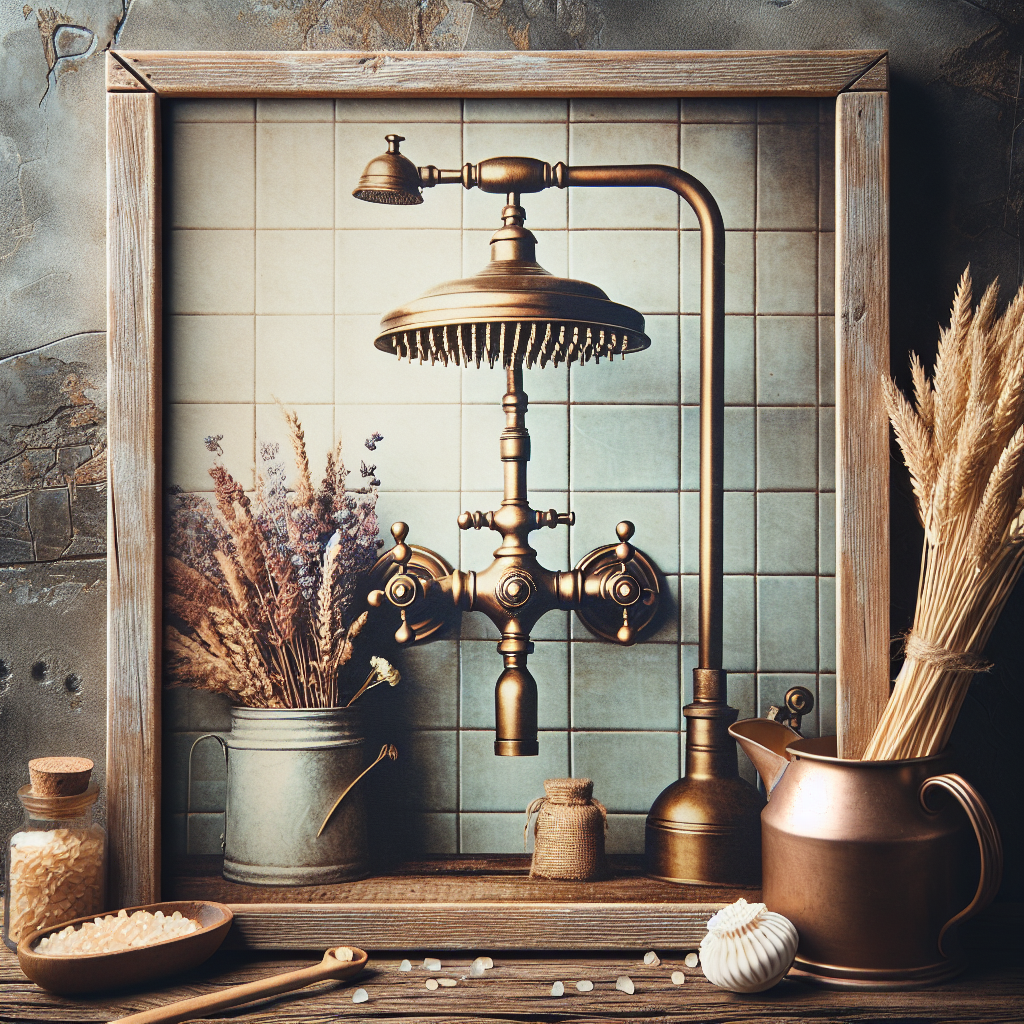 Rustic Romance, Vintage Vibes: Shower Heads with Timeless Charm