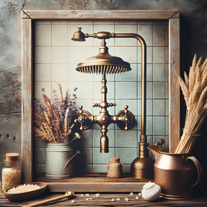 Rustic Romance, Vintage Vibes: Shower Heads with Timeless Charm
