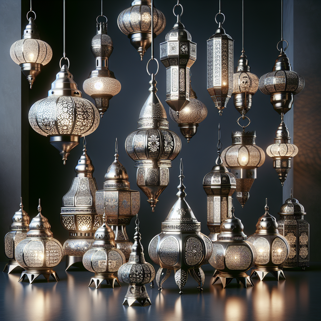 Gleaming Shadows: Silver Moroccan Lanterns to Enchant Your Home