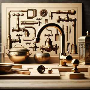 Golden Accents: Elevating Kitchens with Timeless Brass Tapware