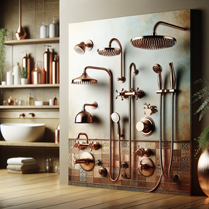 Transform Your Bathroom with Elegant Copper Shower Heads