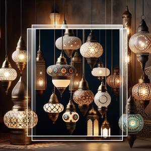 Mosaic Mirage: Artisan Middle Eastern Pendant Lights Weaving Warmth and Culture