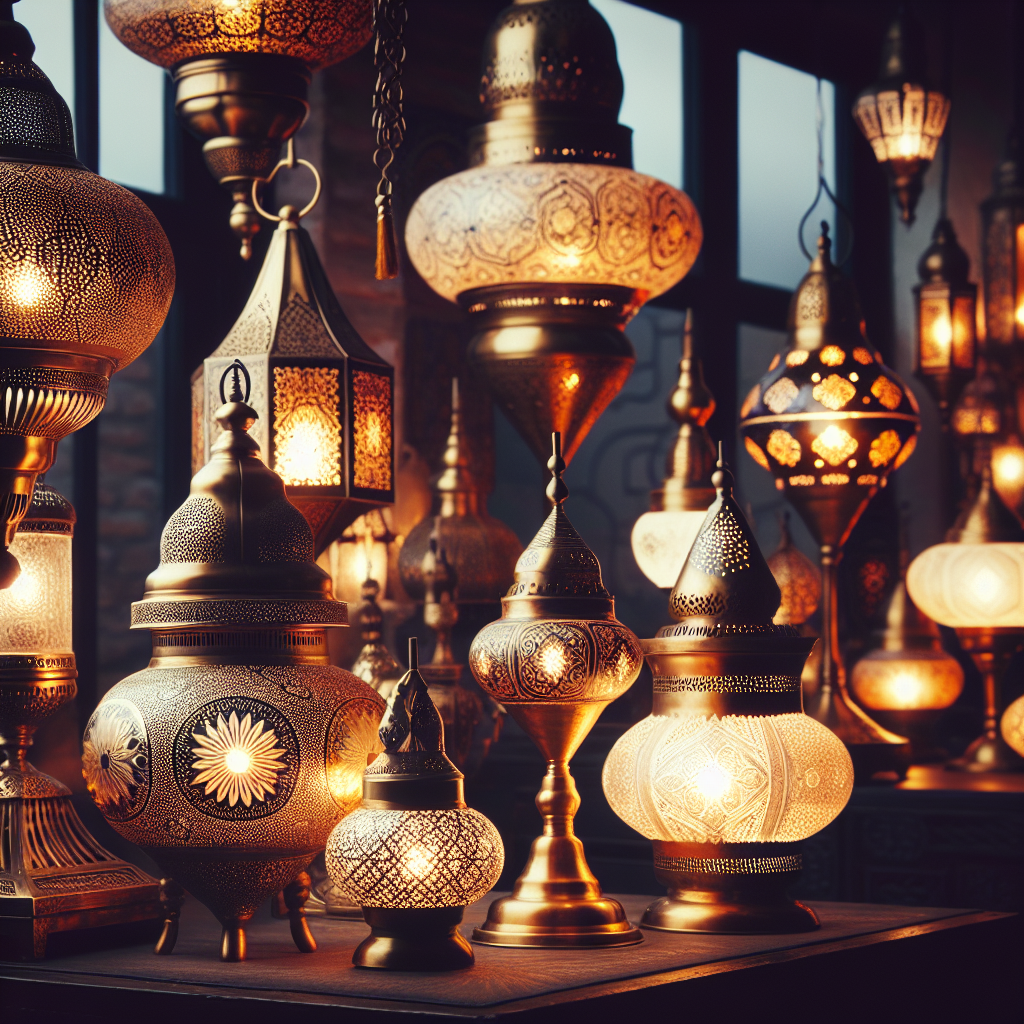 Discover the Timeless Appeal of Moroccan Brass Lamps and Lanterns