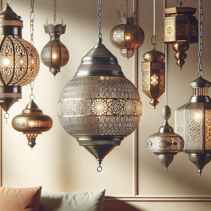 Silver Filigree Dreams: Moroccan Pendant Lights for a Mystical Ambiance