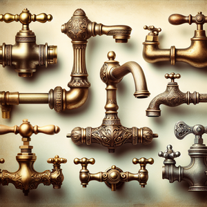 Echoes of Elegance: Antique Brass Faucets for Retro Kitchens and Vintage Bathrooms