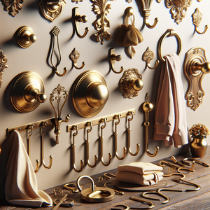 Hooked on Brass: Chic Styling from Brushed to Antique