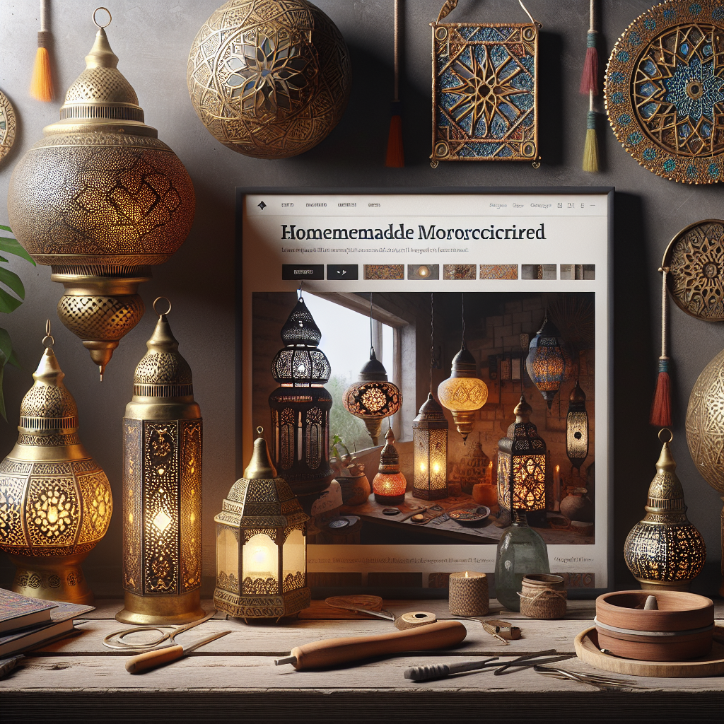 Moonlit Mosaic: DIY Moroccan Lantern Magic