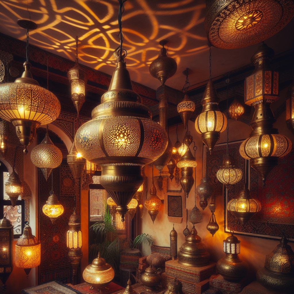 Moroccan Ceiling Lights: Captivating Decor with Exotic Bohemian Glow