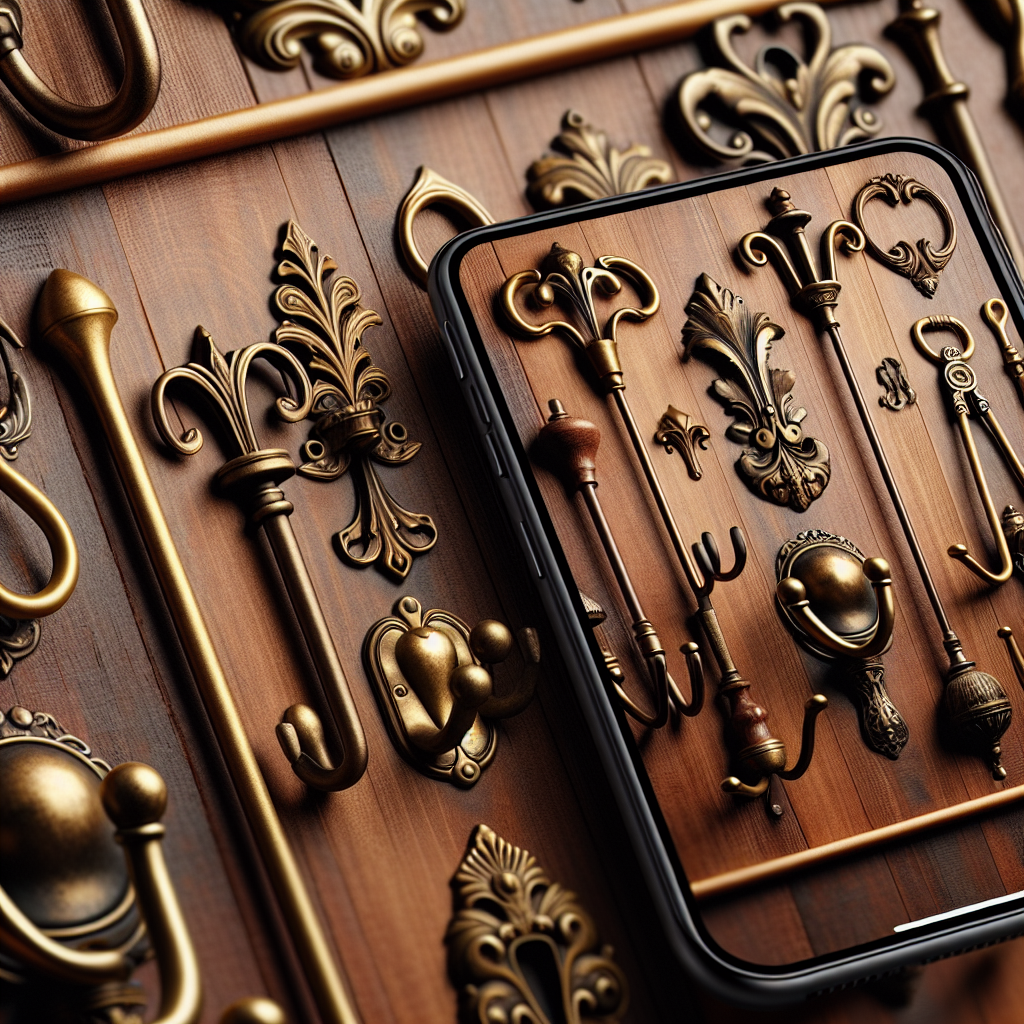 Hooked on History: Victorian Brass Coat Hooks for a Glamorous Entryway