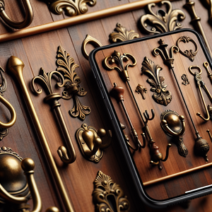 Hooked on History: Victorian Brass Coat Hooks for a Glamorous Entryway