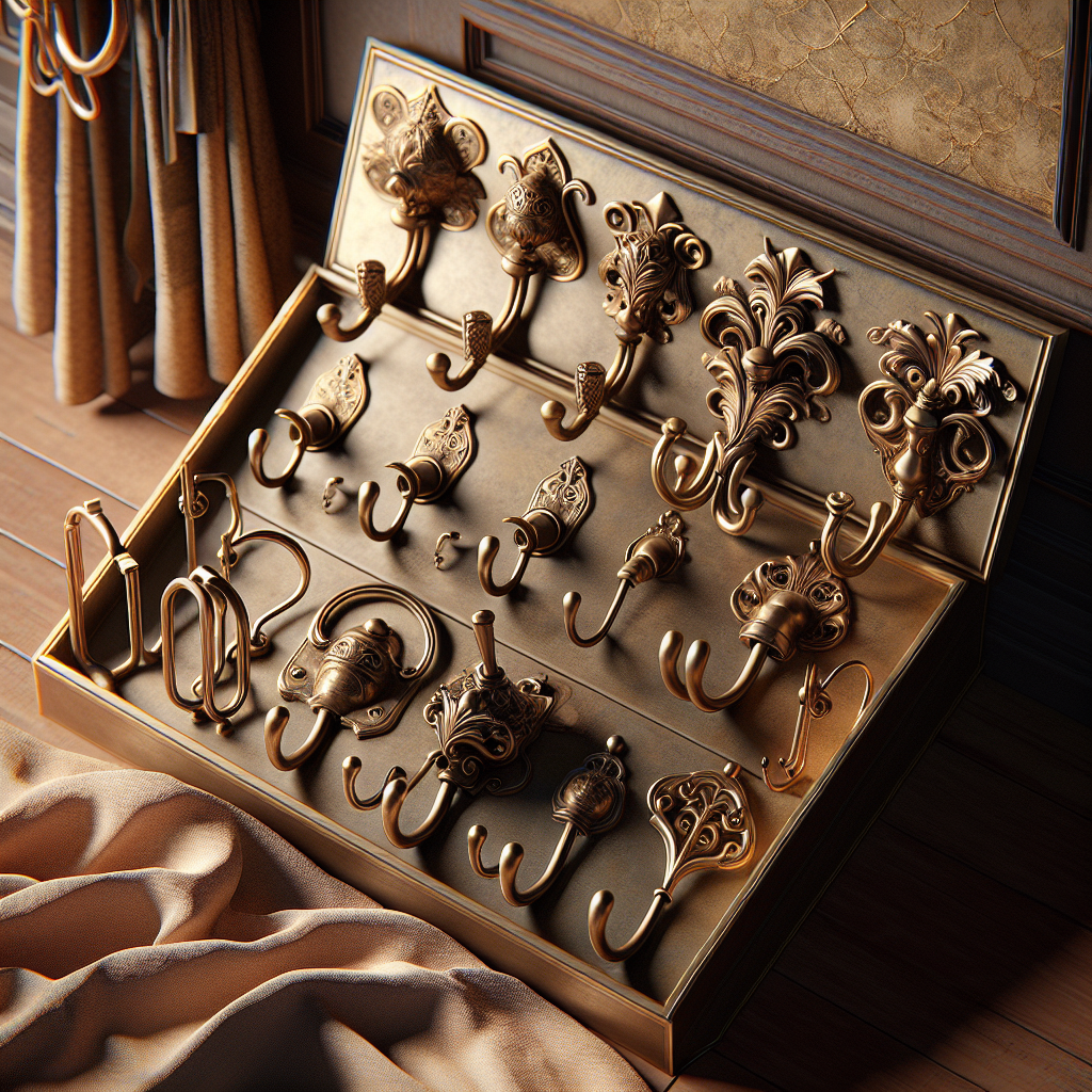 Stylish Ways to Use Antique Brass Wall Hooks in Your Boho Home