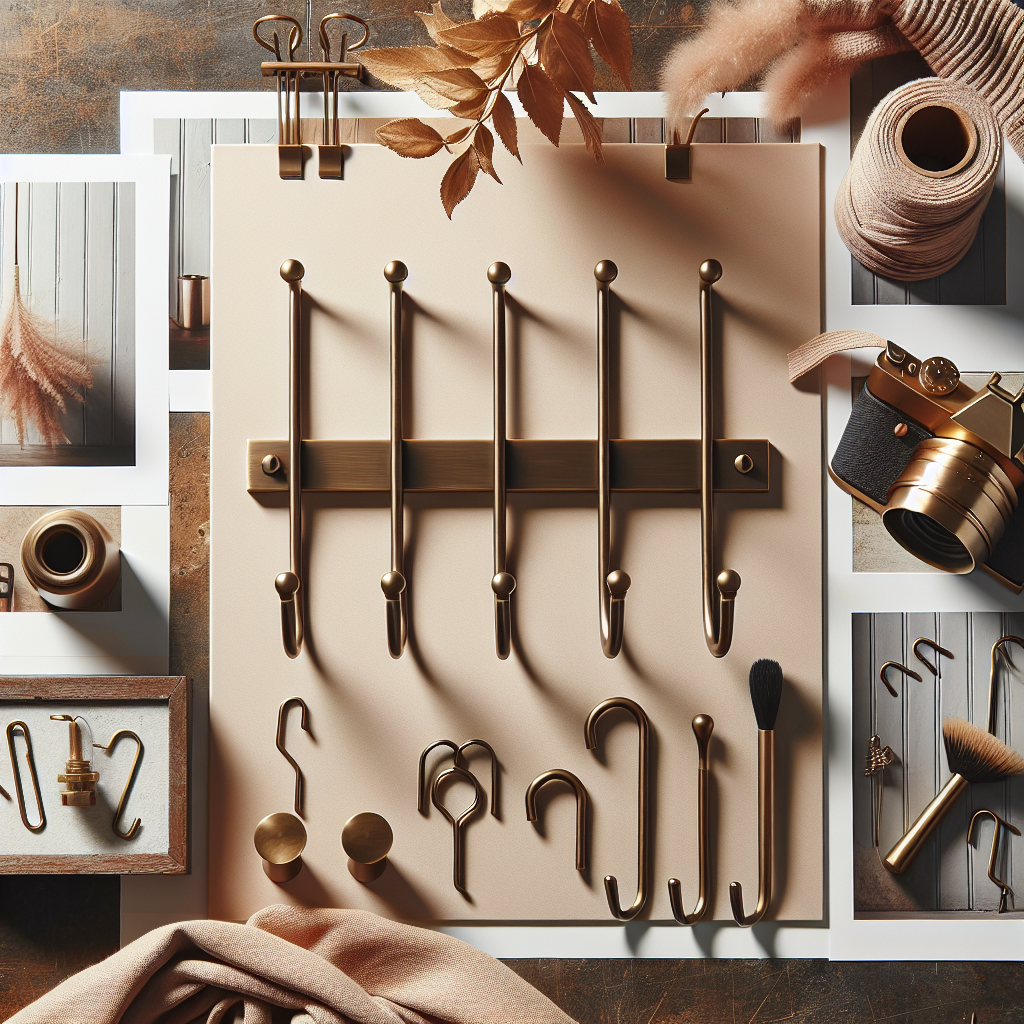 Hooked on Brass: Effortless Chic for Your Entryway