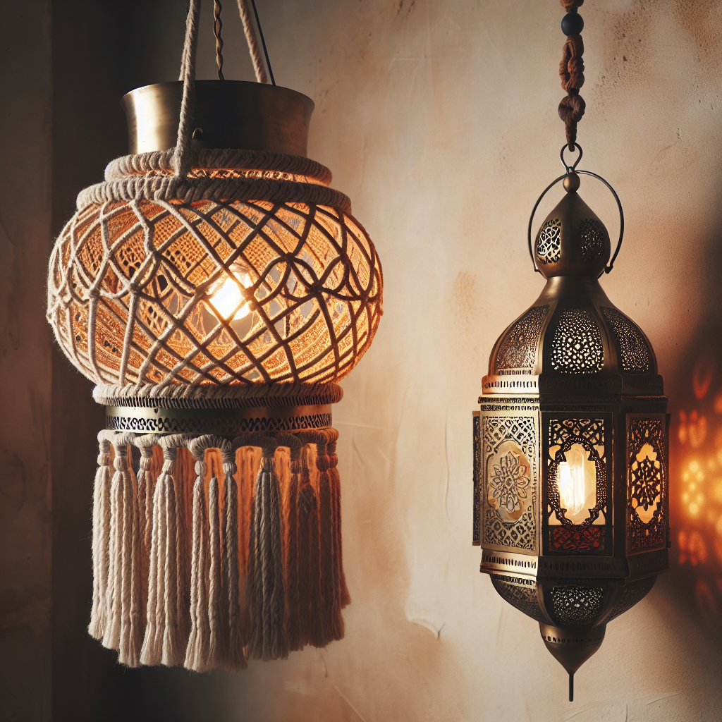Boho Lamp Magic: 5 Creative Styling Secrets for a Warm, Textured Home