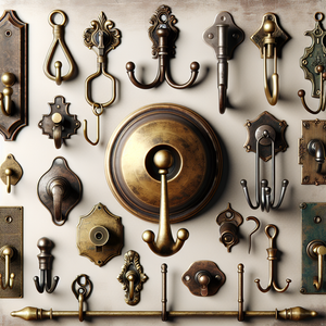Heritage Hooks: Brass Coat Hooks from Antique Elegance to Rustic Charm