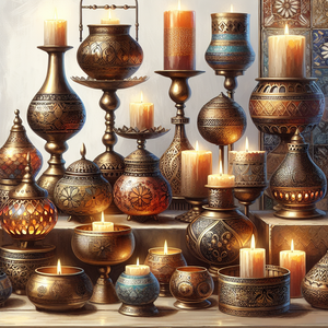 Flickering Free Spirit: Artisanal Boho Candle Holders for Cozy Vibes