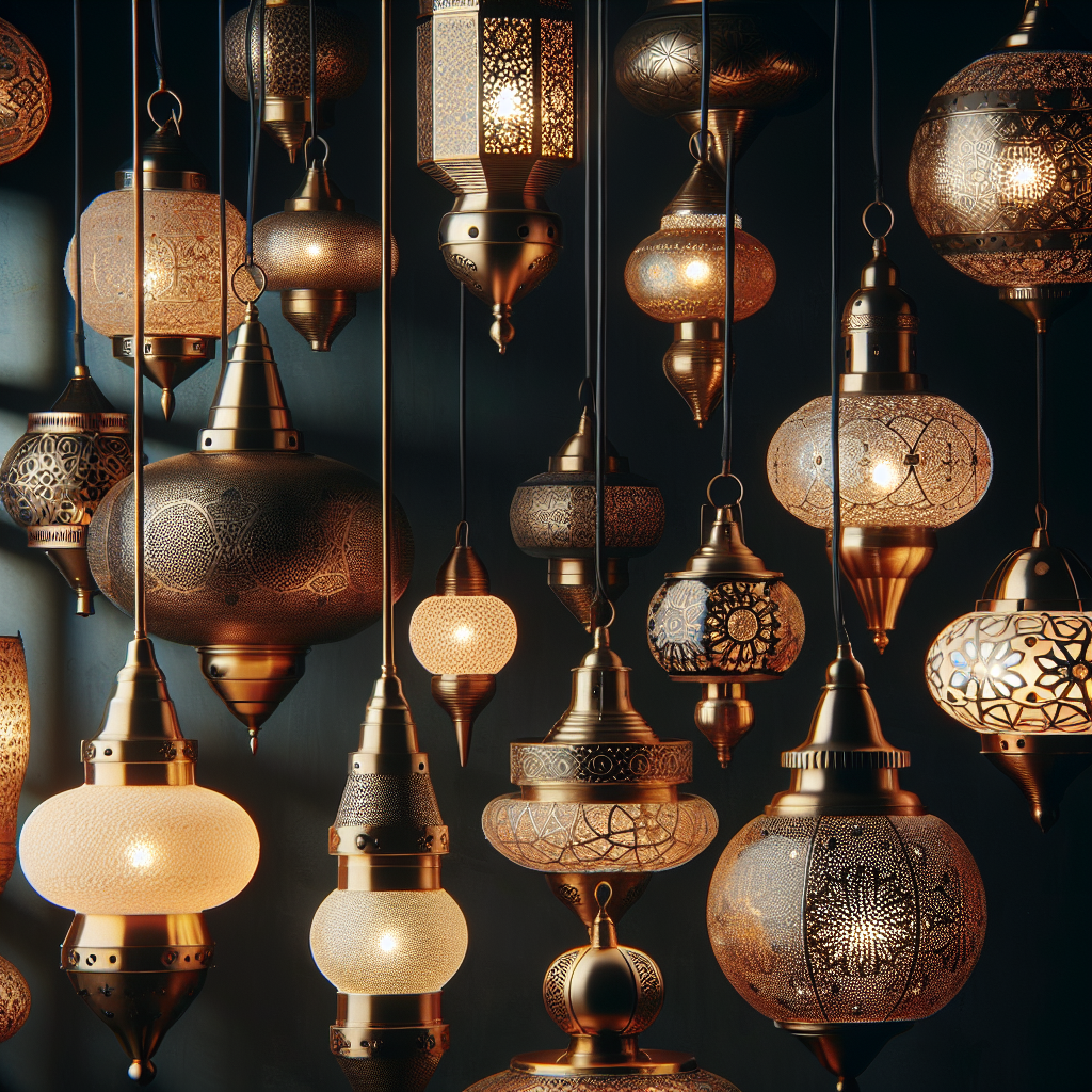 Whispers of the Medina: Moroccan Pendant Lights Weave Magic