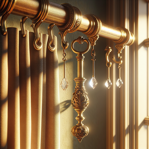 Hooked on Style: Decorative Brass Rods in Boho Homes