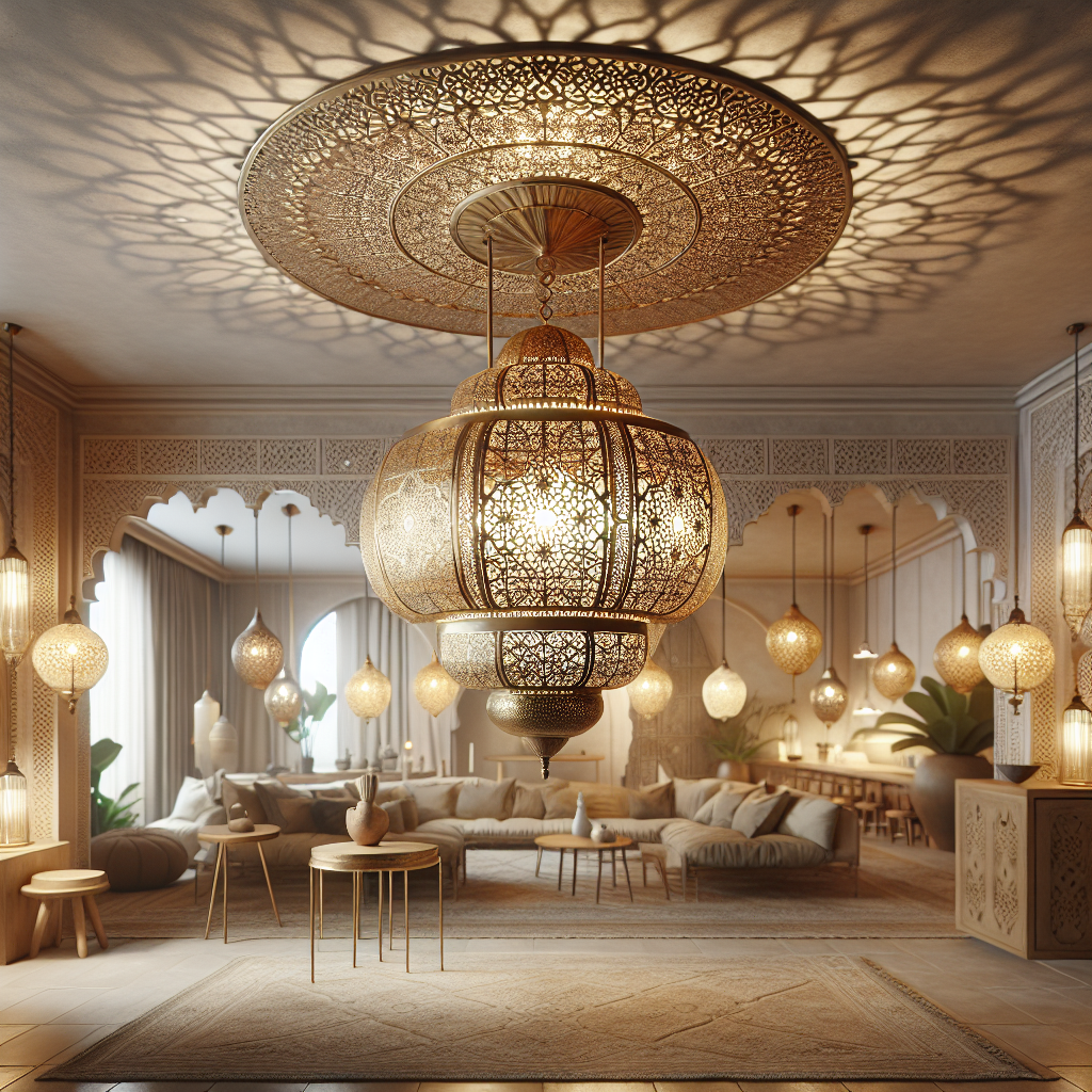 Moroccan Glow: Handcrafted Chandeliers that Enchant Every Room