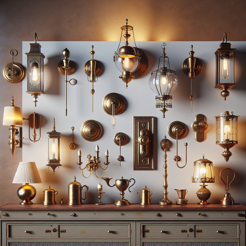 Heritage Glow: Embrace Vintage Charm with Antique Brass Wall Sconces