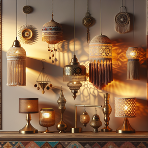 Artful Glow: Boho Prime’s Bohemian Lampshades for Eclectic Interiors