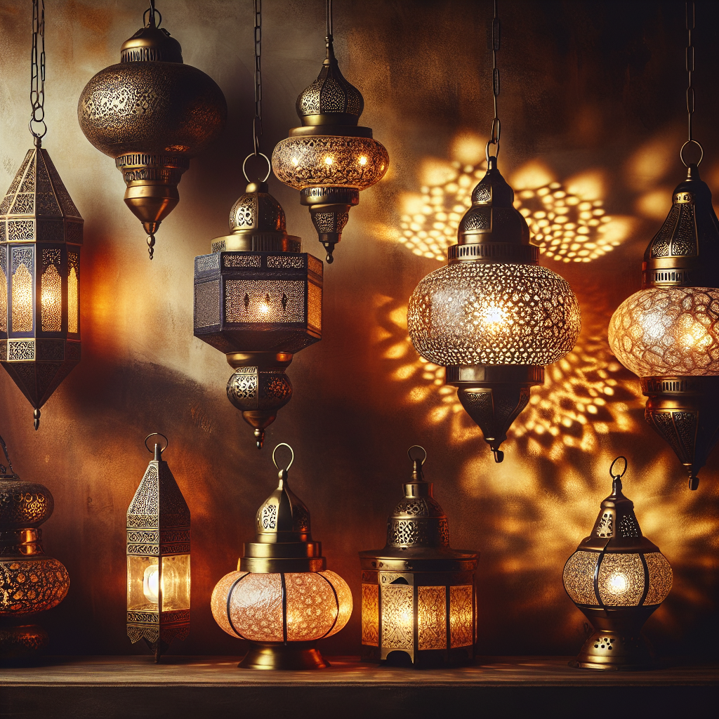 Golden Lanterns & Woven Shadows: Moroccan Lighting Secrets