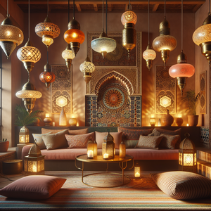 Mosaic Enchantment: Handcrafted Moroccan Pendant Lamps for a Warm, Exotic Glow