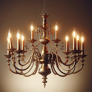 Aged to Perfection: The Everlasting Elegance of Brass Chandeliers