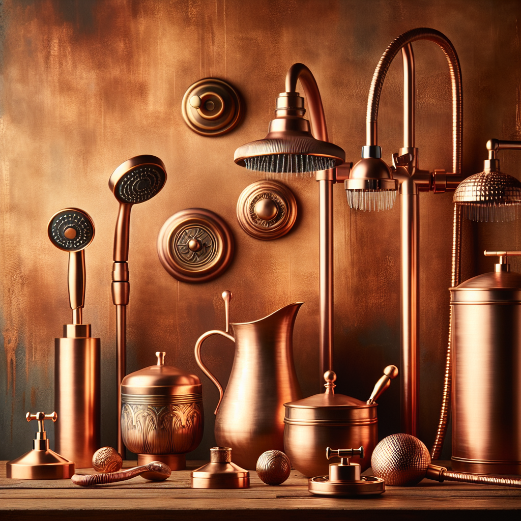 Upgrade Your Bath with Premium Copper Shower Fixtures