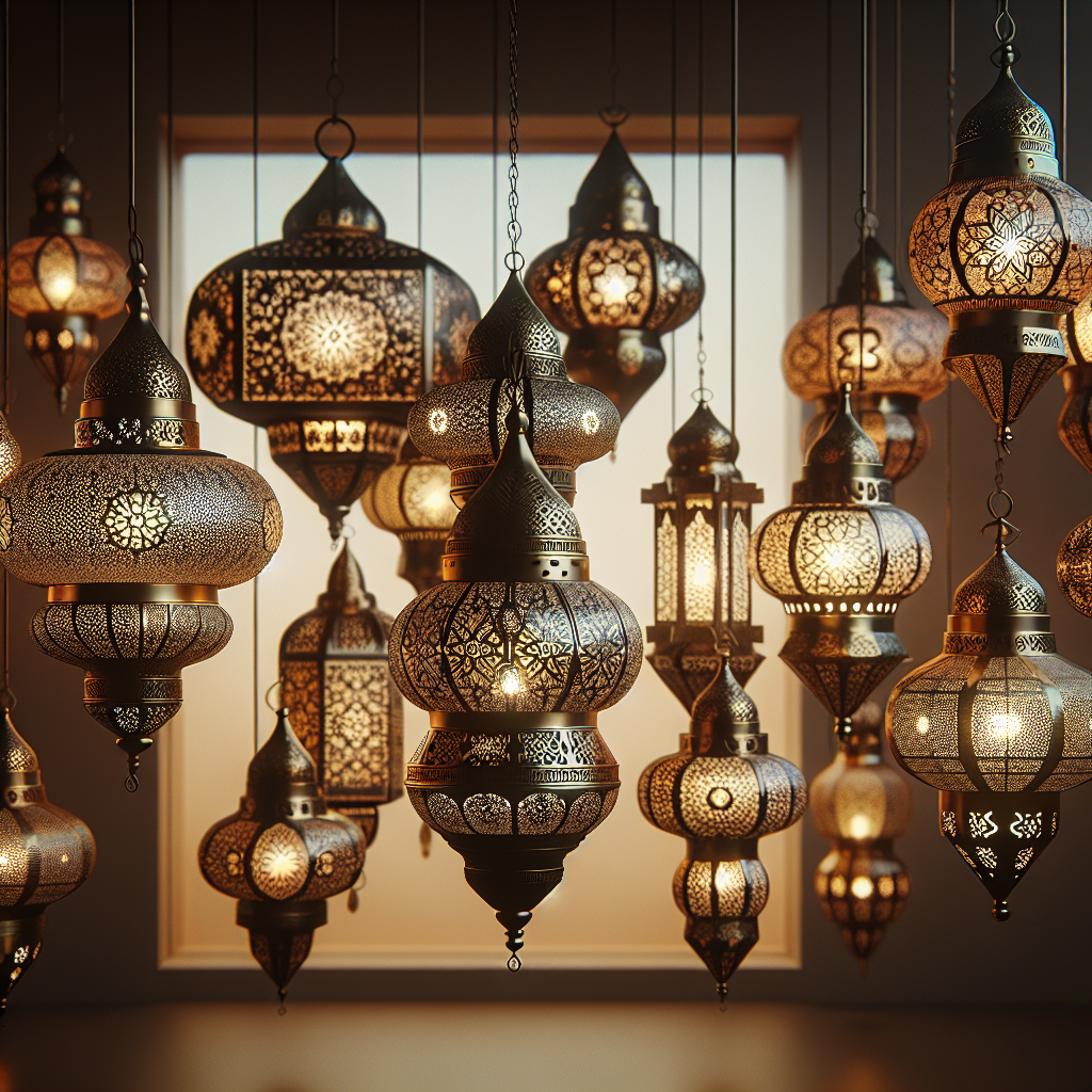 Bring Home Boho Magic with Moroccan Style Hanging Lanterns