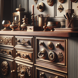Golden Heritage: Vintage Brass Pulls for Timeless Charm