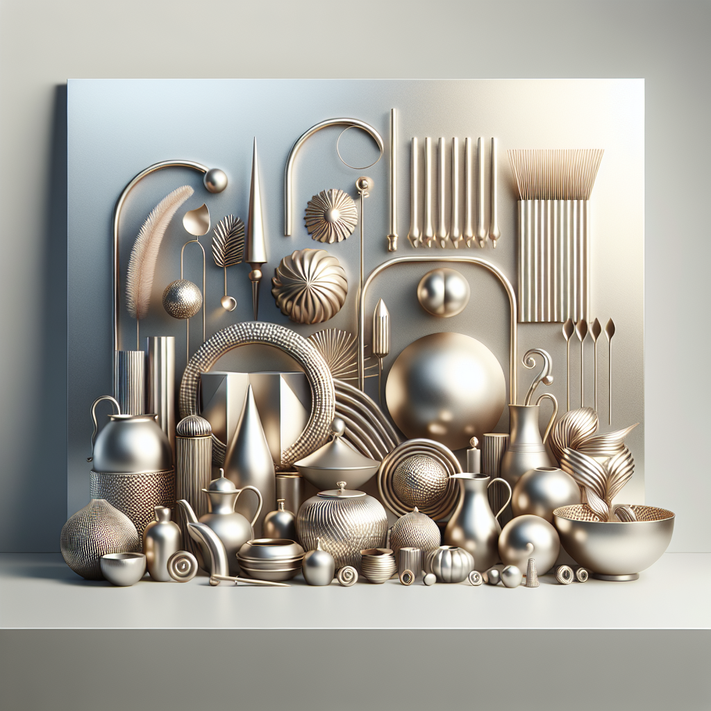 Silver Serenity: Decorating with Soft Pastel Metallic Hues