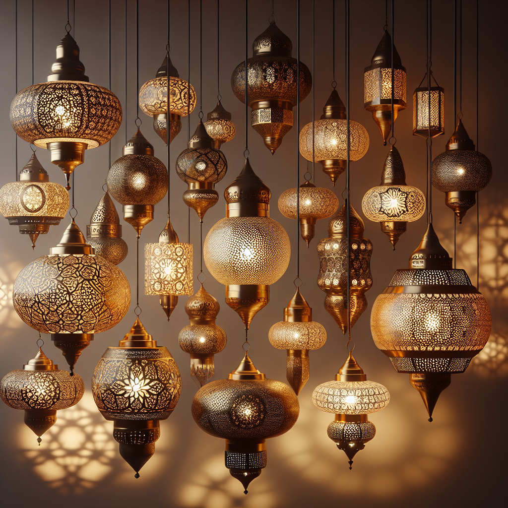 Casbah Nights: Moroccan Pendants Weaving a Timeless Desert Glow