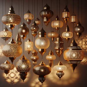 Casbah Nights: Moroccan Pendants Weaving a Timeless Desert Glow