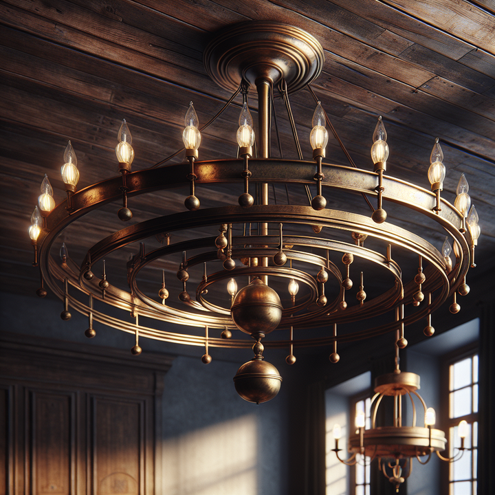 Golden Glow: Vintage Brass Chandeliers That Elevate Your Home