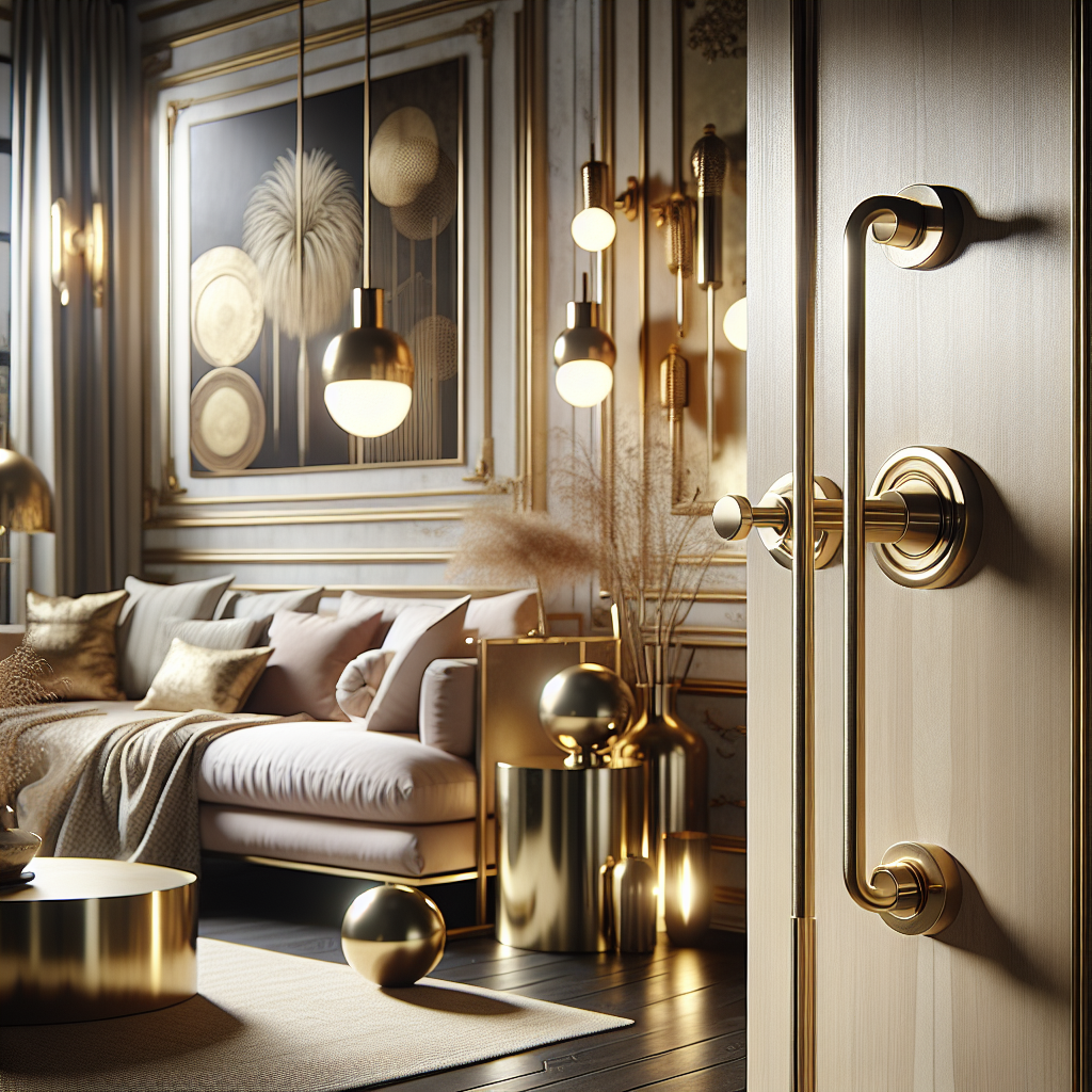 Add Chic Warmth to Any Space with Stunning Brass Accents