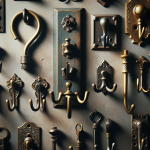 Hooked on Charm: Vintage Brass Accents for Every Room