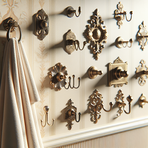 Hooked on Heritage: Antique Brass Towel Hooks for Timeless Style