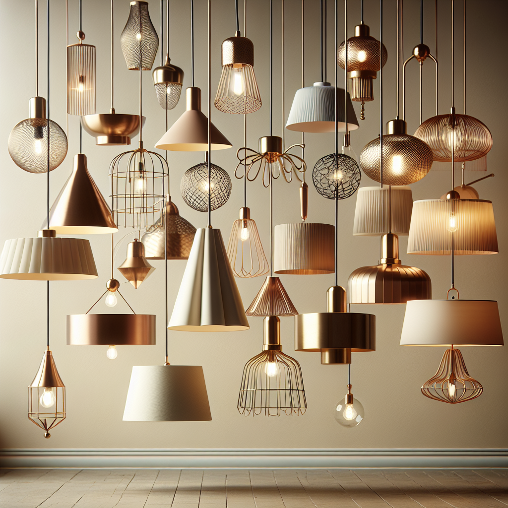 Shadows & Style: Reinvent Your Space with Pendant Shades