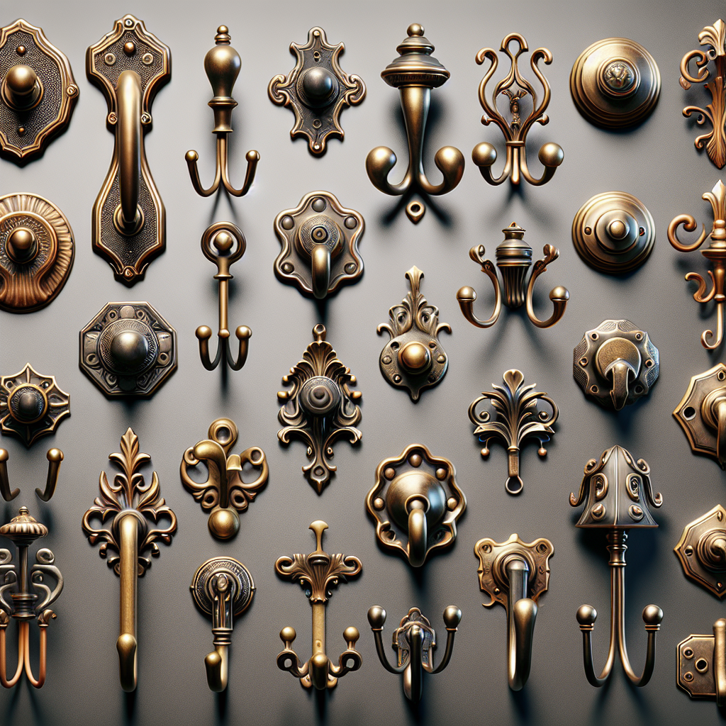 Styling Your Home with Duke Antique Brass Metal Wall Hooks: Vintage Elegance Meets Function