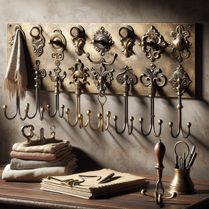 Hooked on Heritage: Antique Brass Accents for Your Entryway