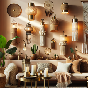 Boho Wall Sconces: Embrace Eclectic Style and Warmth in Your Living Space