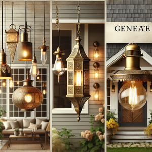 Golden Glow: Vintage Brass Lanterns and Pendant Lights for Every Space