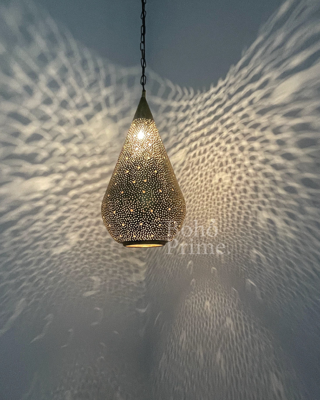 Moroccan Pendant Light, Hanging Light Fixture - bohoprime