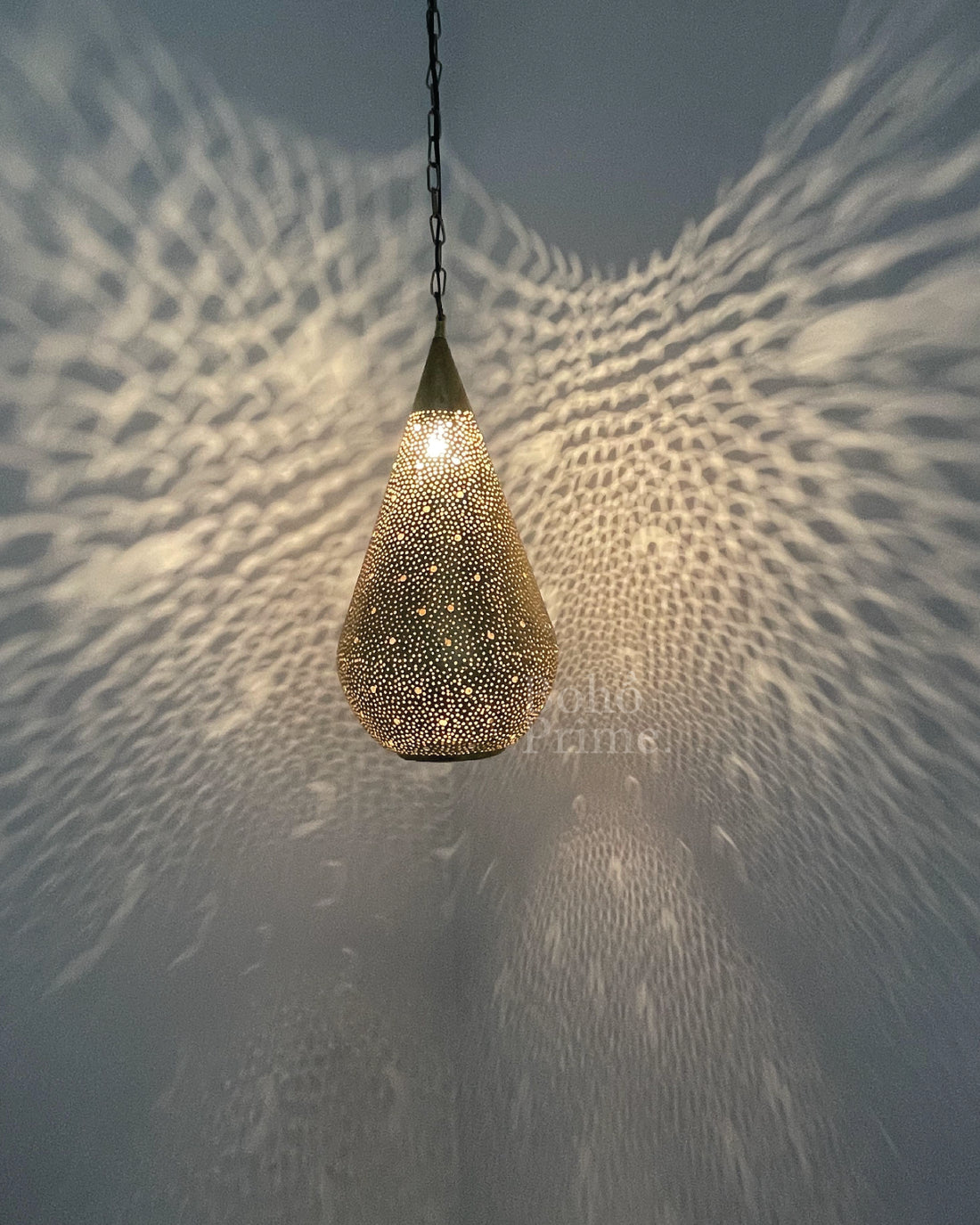 Moroccan Pendant Light, Hanging Light Fixture - bohoprime