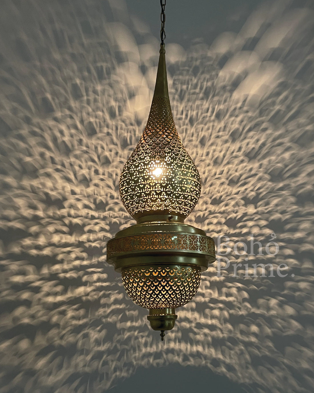 Large Moroccan Chandelier Hanging-Ceiling Lights - bohoprime