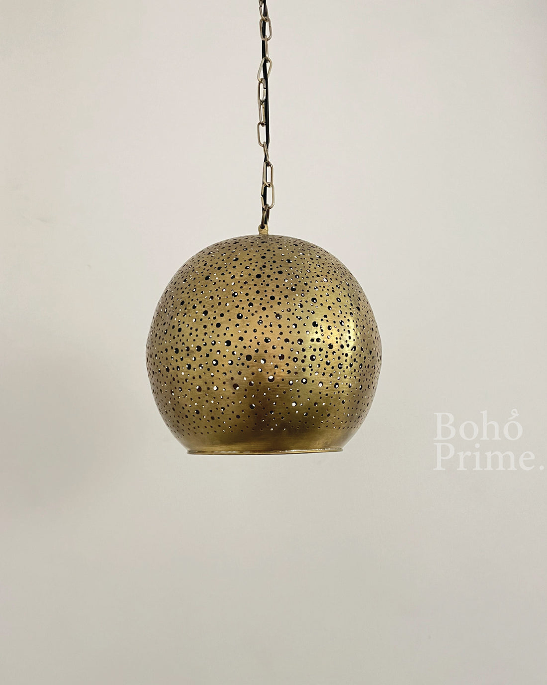 Moroccan Hanging Brass Lamp Lighting - bohoprime